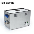 Adjustable Timer Lab Ultrasonic Cleaner  20 - 80 Celsius Heating 27L