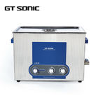 Adjustable Timer Lab Ultrasonic Cleaner  20 - 80 Celsius Heating 27L