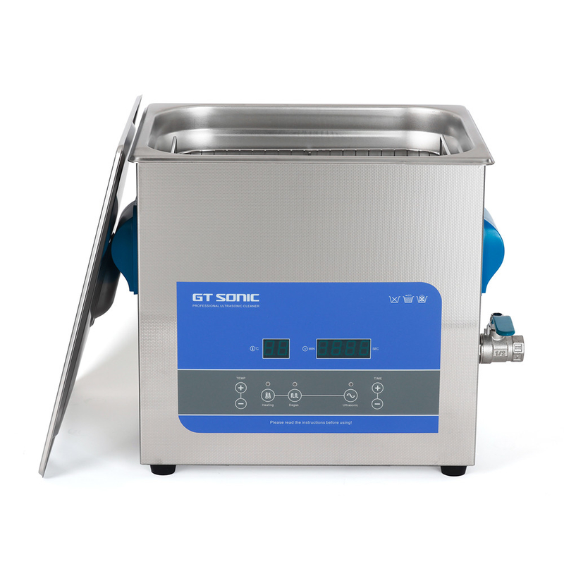 Single Frequency Ultrasonic Cleaner 2L-27L Sonicator For Lab Medical Instruments
